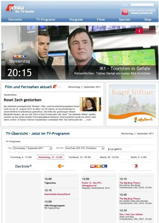 Die neue Website ist nun online