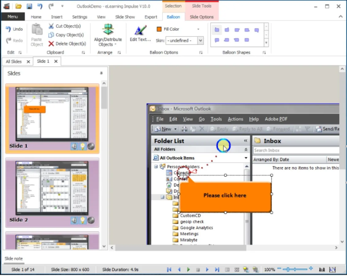 balesio - TurboDemo - Impulse (© balesio AG)