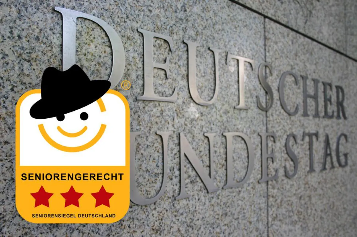 Seniorensiegel Deutschland | Auszeichnung Bundestag