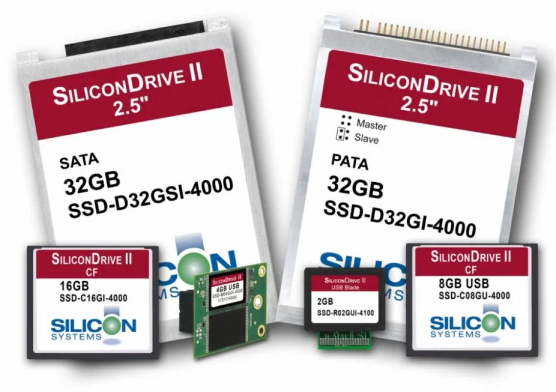 Die neue SiliconDrive II? Produktgenerationin der Übersicht