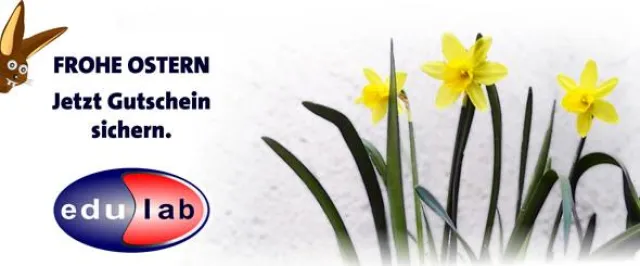 Bild: Oster-Gutschein-Suche bei Skill- und Medien-Seminar-Anbieter edulab gestartet.