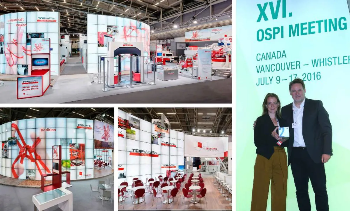 TOPWERK-Messestand gewinnt OSPI Design Award in Kanada