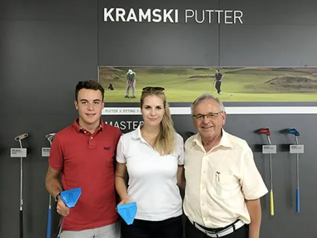 Bild: Glückliche „Hole in One“ Gewinner der KRAMSKI Deutsche Golf Liga