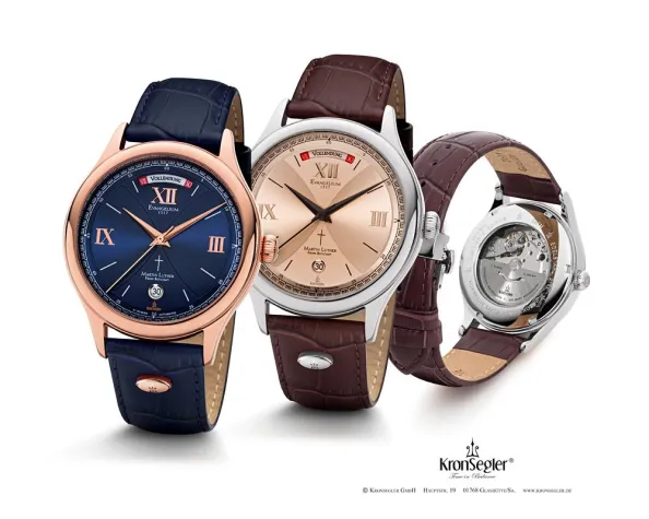 Bild: Neuerscheinung - Martin Luther Reformationsuhr