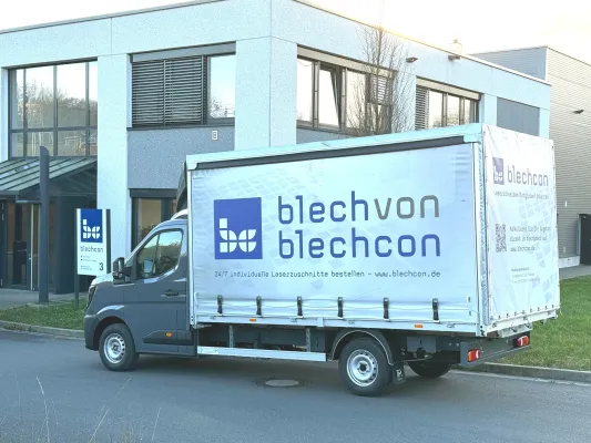 Bild: BlechCon erweitert Fahrzeugflotte – neue Logistikabteilung sorgt für mehr Spontanität und Kundennähe