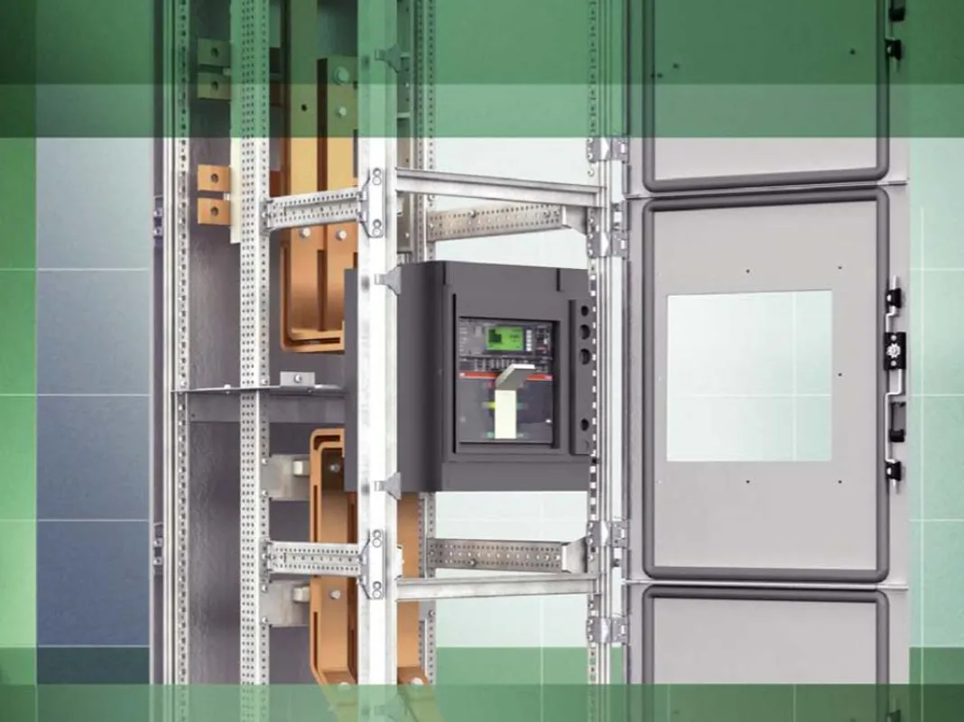 Reihenschaltschranksystem TriLine-R - Integration ABB Kompaktleistungsschalter Tmax T6, T7 / Emax X1