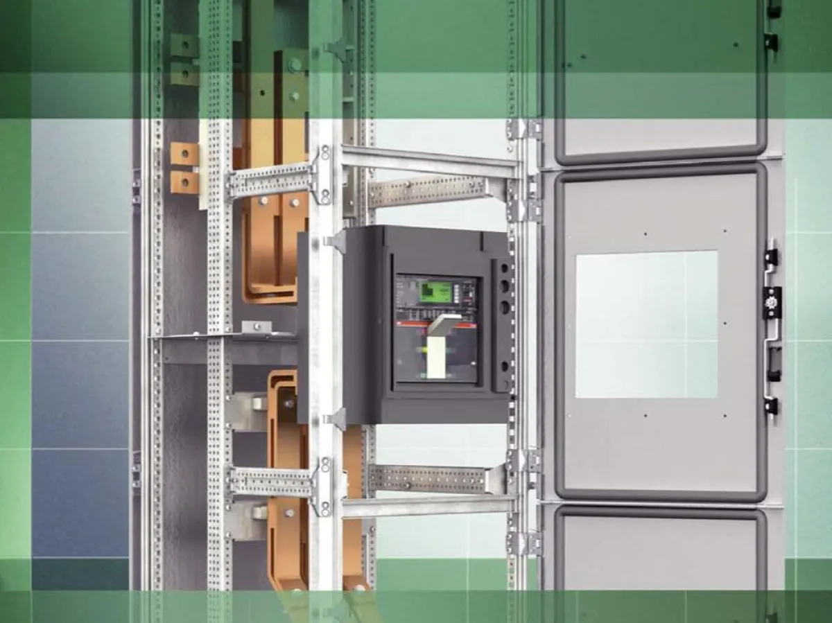 Reihenschaltschranksystem TriLine-R - Integration ABB Kompaktleistungsschalter Tmax T6, T7 / Emax X1