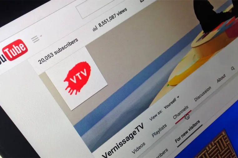 VernissageTV erreicht 20.000 Abonnenten auf YouTube Bild: VernissageTV erreicht 20.000 Abonnenten auf YouTube
