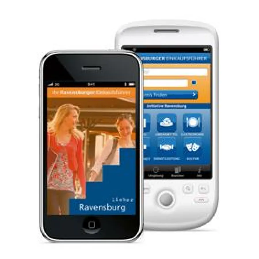 Web 3.0-App ?Ravensburger Einkaufsführer? www.lieber-Ravensburg.de