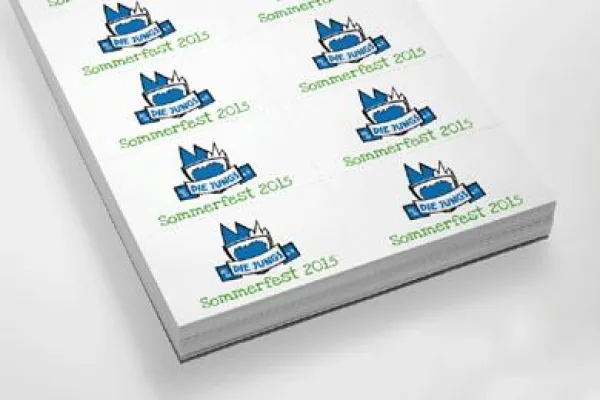 Bild: Fantasievoll gestaltete Wertmarken als praktische Helfer für Feste und Feiern von der Online Druckerei Köln