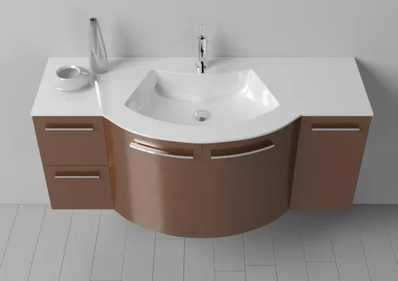 Badmöbel-Waschtische und –Waschbecken fugenlos und auf Maß Bild: Badmöbel-Waschtische und –Waschbecken fugenlos und auf Maß