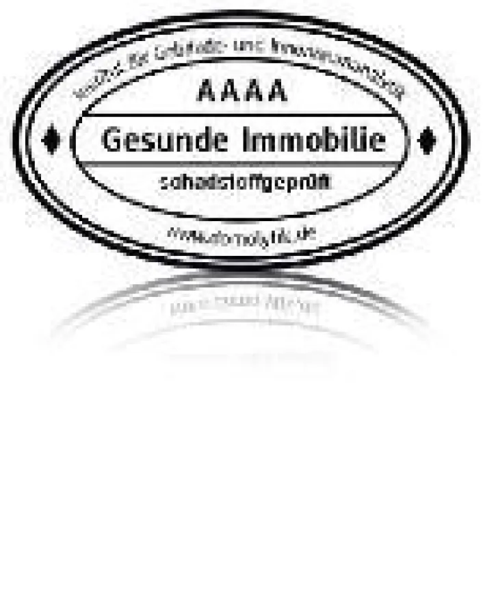 Siegel gesunde Immobilie
