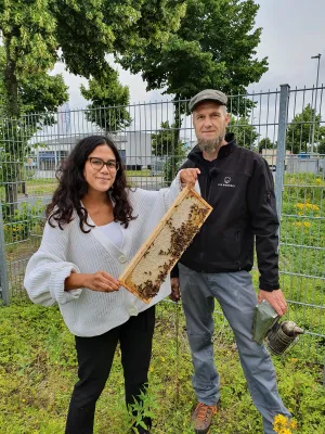 Bild: Ein Herz für Bienen – terminic GmbH verlängert Bienenpatenschaft um weiteres Jahr