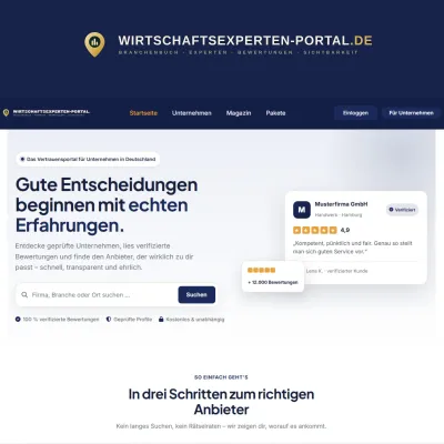 Bild: Wirtschaftsexperten-Portal: Verifizierte Bewertungen für mehr Sichtbarkeit im Netz