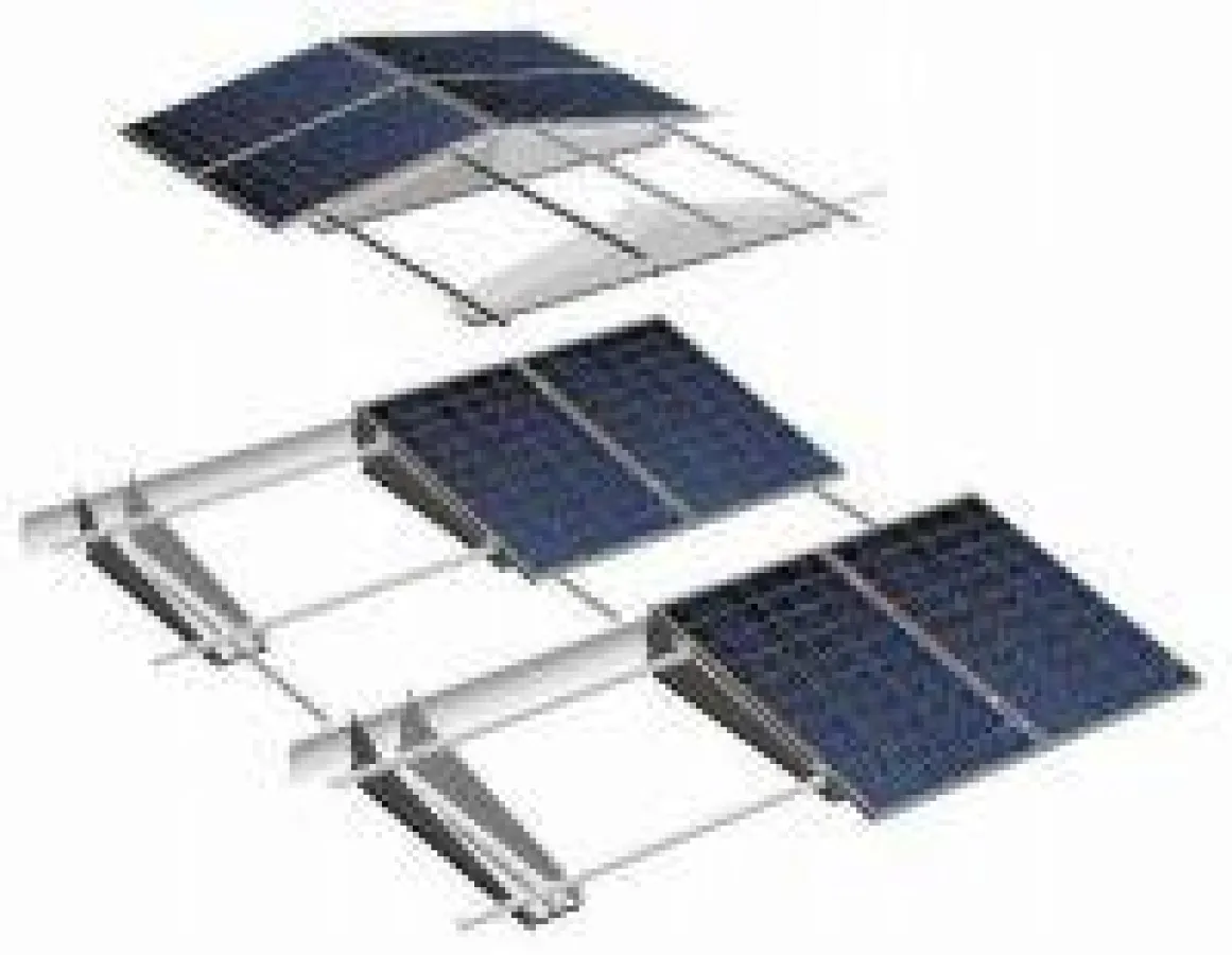 Das neue TRIC F box Montagesystem eignet sich für alle gängigen Industrieflachdächer.