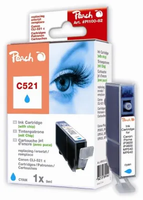 Bild: Jetzt schon bei neuen Canon* Druckern sparen - Alternativpatronen mit Chip von Peach