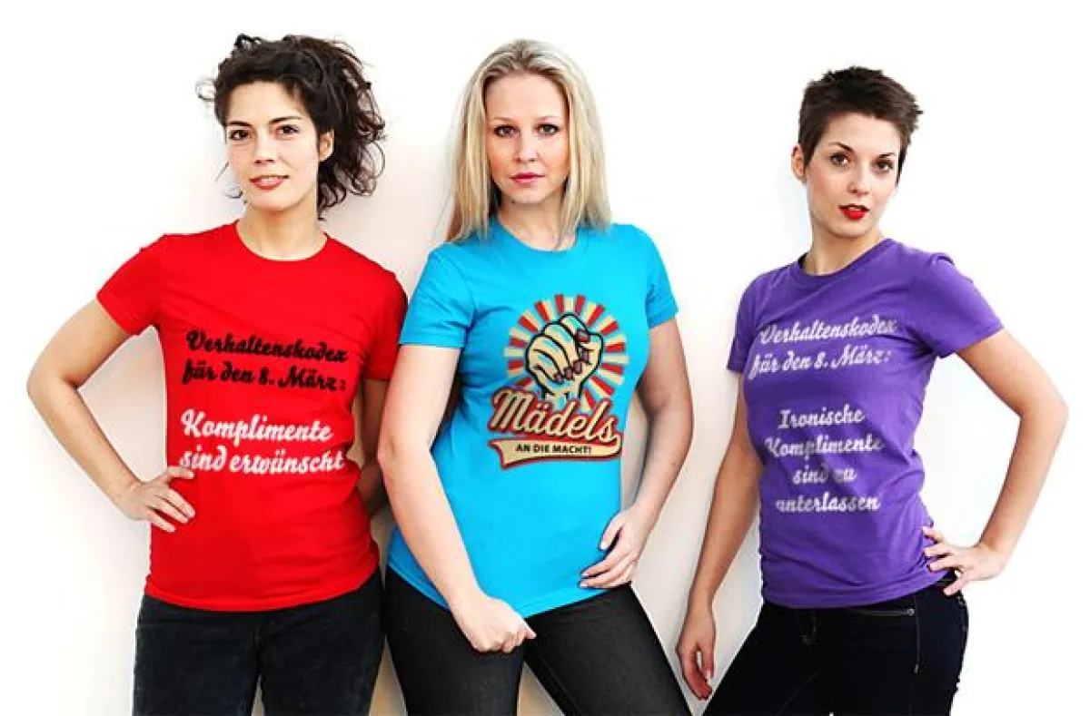 T-Shirts zum Frauentag