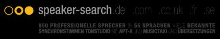 Sprecheragentur speaker-search Bild: Sprecheragentur speaker-search