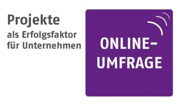 Bild: Online-Umfrage zur Verbreitung strategischen Projektmanagements in Unternehmen