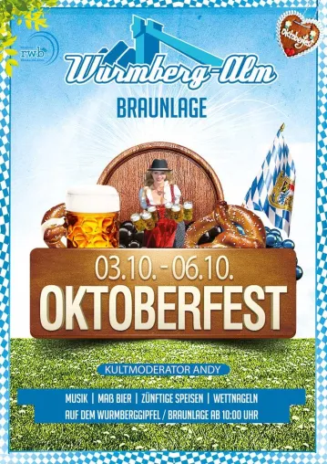 Bild: Das höchste Oktoberfest Niedersachsens auf dem Wurmberg !