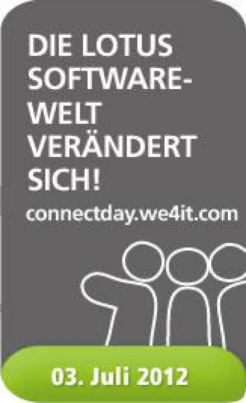 Besuchen Sie die We4IT auf dem ConnectDay