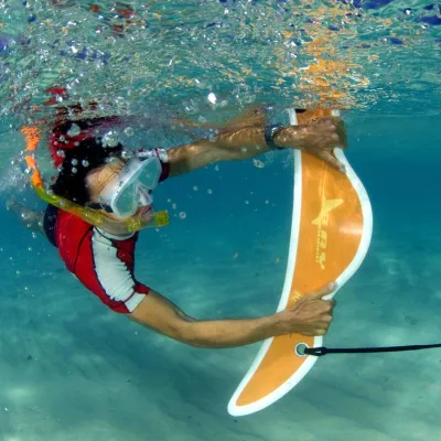Bild: Ray-Boarding - Der erste Unterwasser-Boardsport