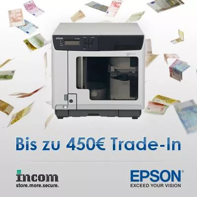 Bild: Epson startet zur CeBIT Trade-In Aktion für Discproducer