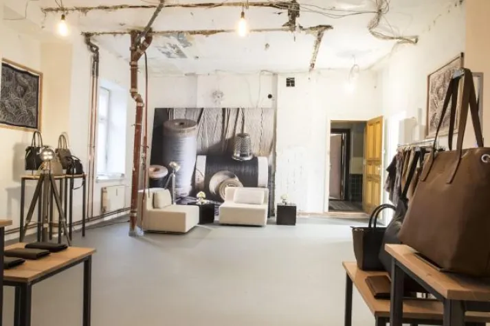 Bild: Designinterieur für Showroom von BASLER Fashion