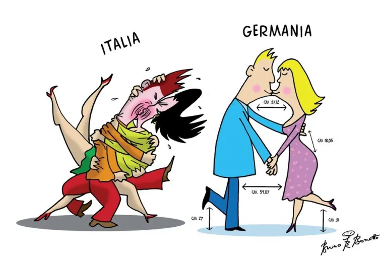 Va bene?! Italien auf Deutsch. La Germania in italiano – Ausstellung mit Cartoons in Kassel Bild: Va bene?! Italien auf Deutsch. La Germania in italiano – Ausstellung mit Cartoons in Kassel
