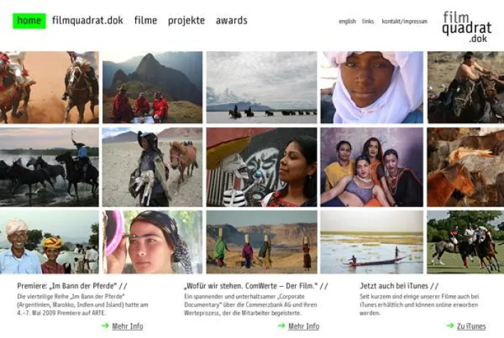 Bild: Kreativpreis für Filmquadrat