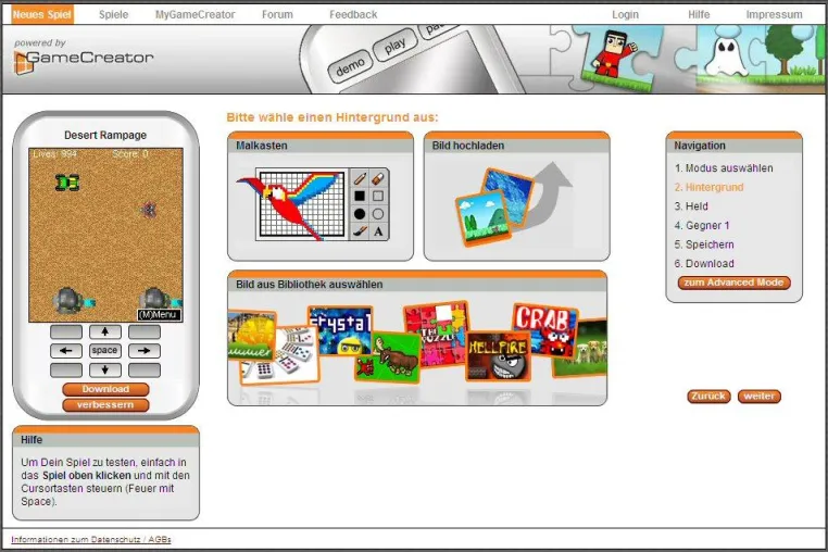 Bild: GameCreator: Handyspiele zum Selberbasteln!