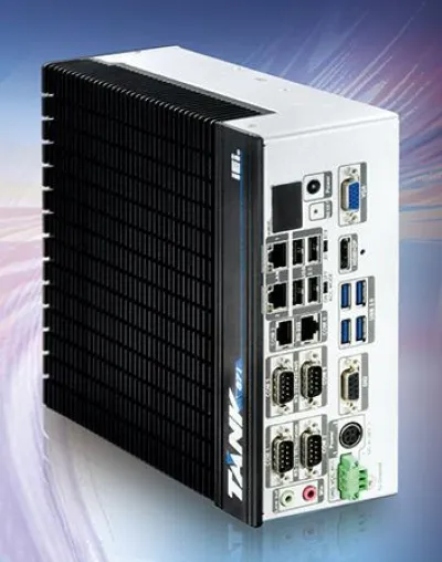 Bild: Robuster, leistungsstarker Box-PC mit Fernwartung !