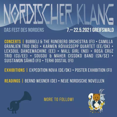 Nordischer Klang in Greifswald veröffentlicht erste Programmpunkte der 30. Festivalausgabe Bild: Nordischer Klang in Greifswald veröffentlicht erste Programmpunkte der 30. Festivalausgabe