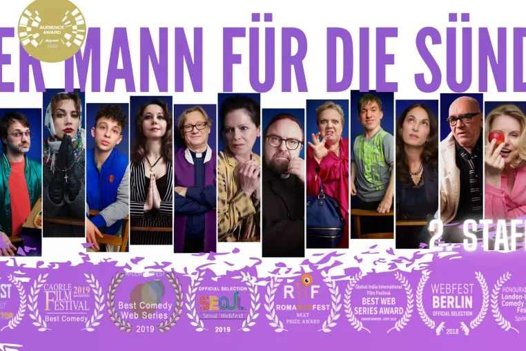 Serie "Der Mann für die Sünde" jetzt in der 2. Staffel Bild: Serie "Der Mann für die Sünde" jetzt in der 2. Staffel