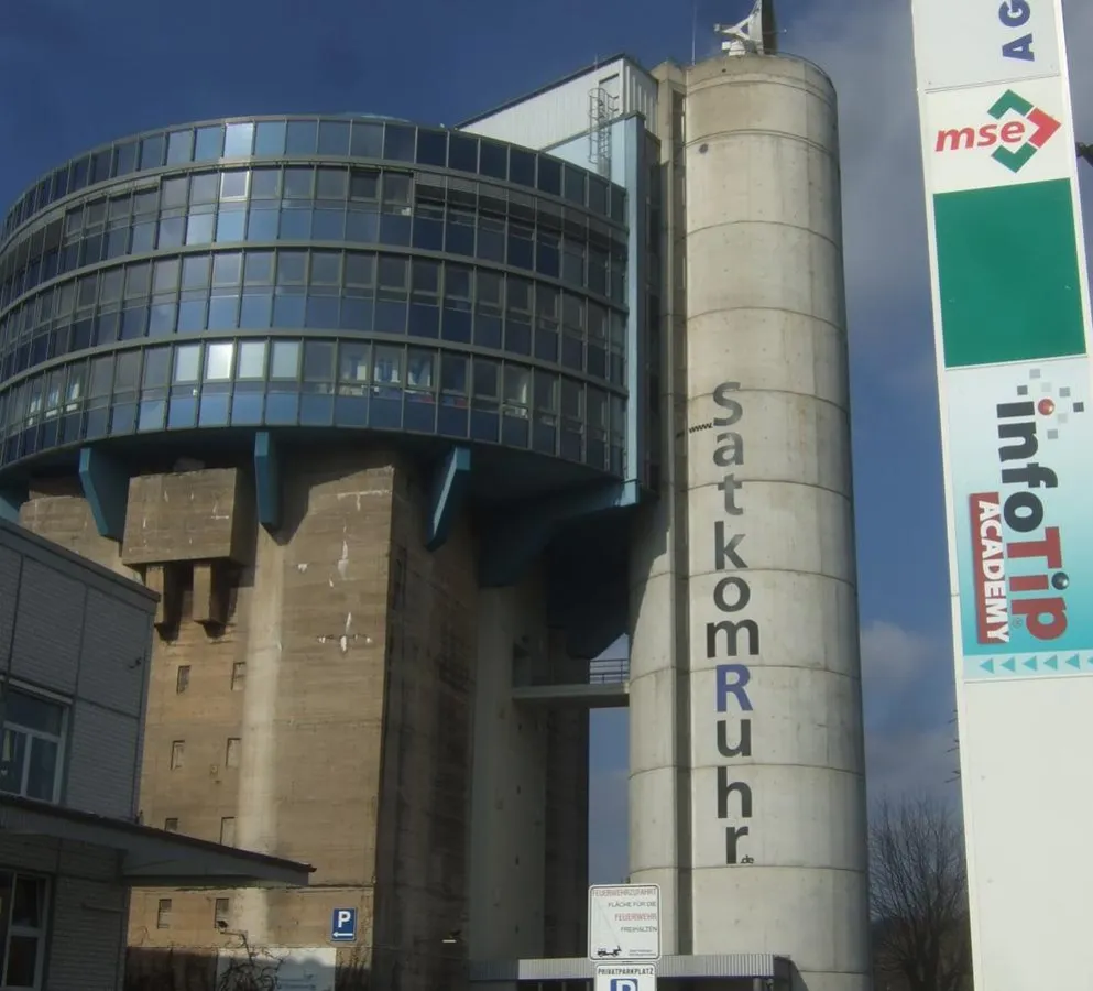 Satkom-Ruhr-Tower, mse Niederlassung Hattingen