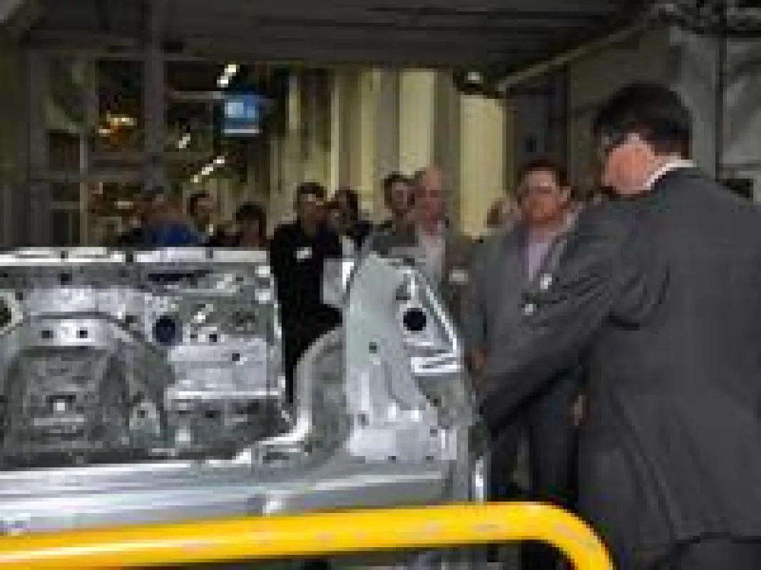 Das Regionalmarketing Oberpfalz zu Gast bei BMW in Regensburg (Foto: Regionalmarketing).