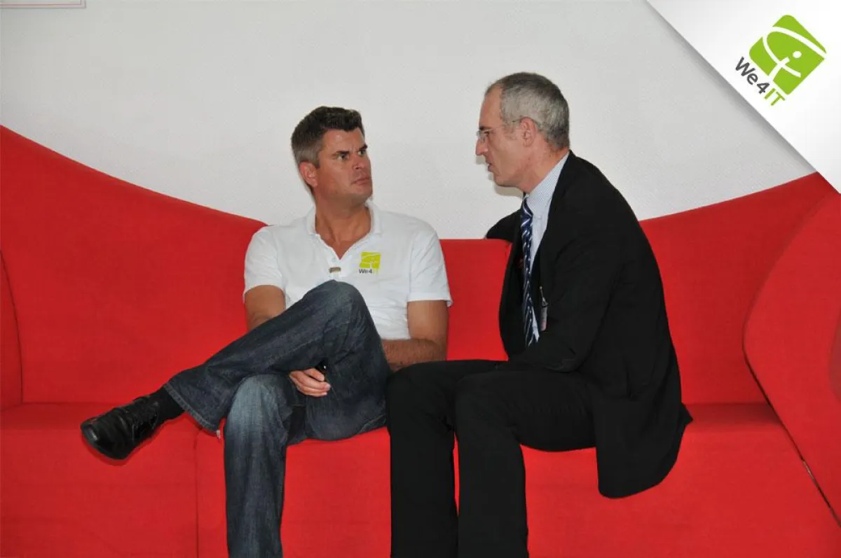 Oliver Martens führte auf der DNUG Konferenz viele produktive Gespräche