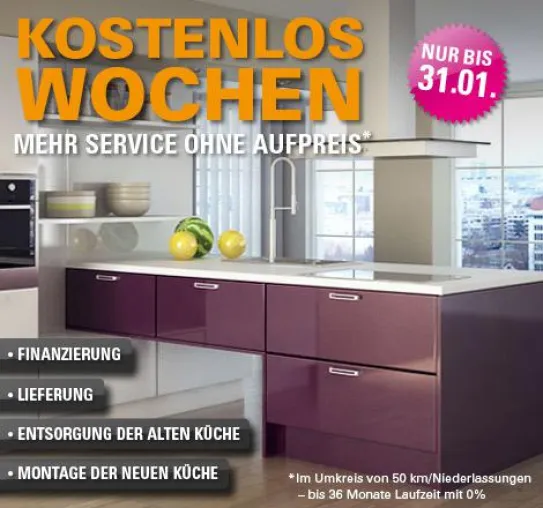 Bild: Dassbach Küchen startet Serviceoffensive zum Jahreswechsel. Mehr Service ohne Aufpreis.
