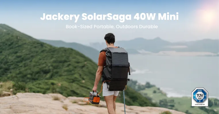 Jackery bringt faltbares Mini-Solarpanel zum Laden von Smartphone & Co Bild: Jackery bringt faltbares Mini-Solarpanel zum Laden von Smartphone & Co