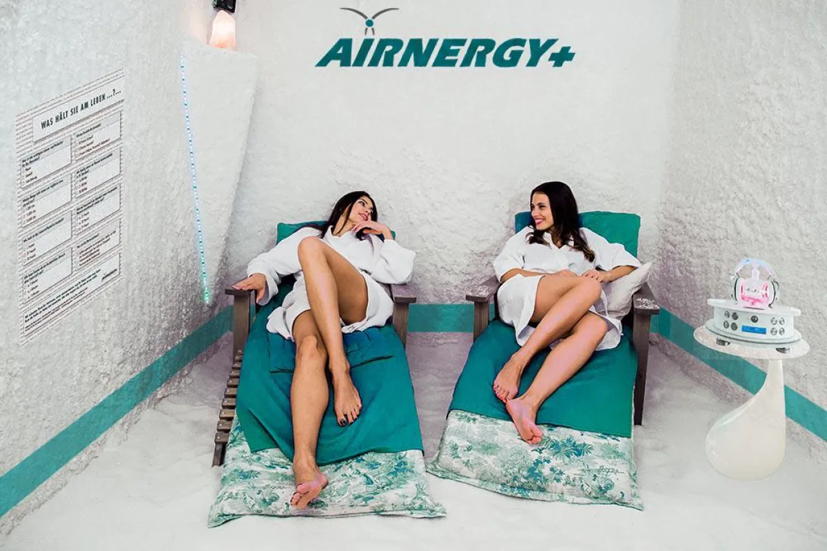 Das Airnergy Spa Premium Set für Salzgrotten