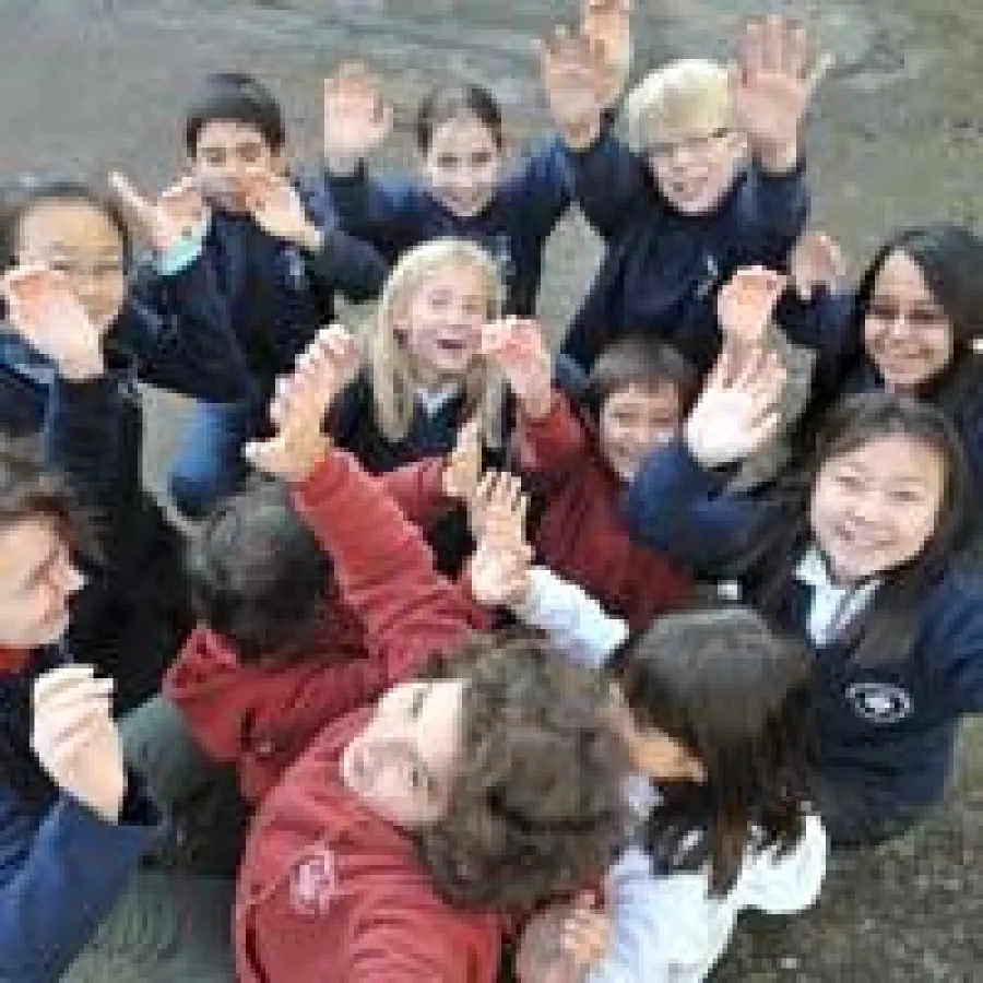 Kinder aus vielen Nationen auf der International School Braunschweig-Wolfsburg