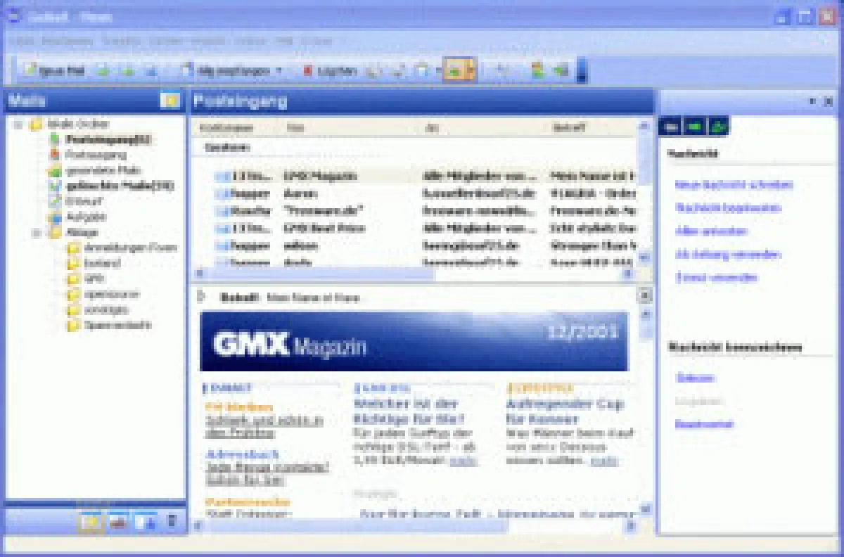 GcMail Mail-Client
