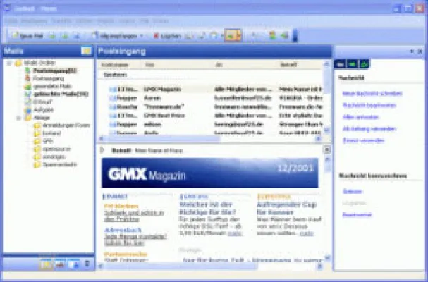 Bild: GcMail Release Candidate Version 4 veröffentlicht