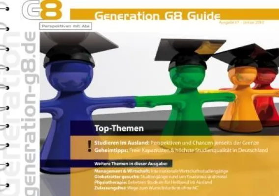 Bild: Perspektivenführer für Schüler der doppelten Abiturjahrgänge: Erste Ausgabe des G8 Guide ist erschienen
