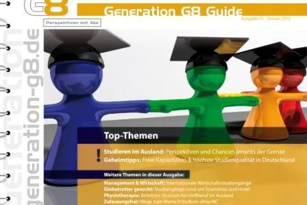 Perspektivenführer für Schüler der doppelten Abiturjahrgänge: Erste Ausgabe des G8 Guide ist erschienen Bild: Perspektivenführer für Schüler der doppelten Abiturjahrgänge: Erste Ausgabe des G8 Guide ist erschienen