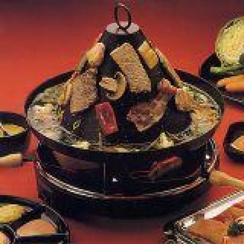 Tatarenhut mit Raclette elektrisch