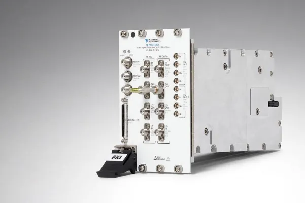 Bild: Zweiter Vektorsignal-Transceiver von NI erweitert innovative softwaredesignte Messgeräteplattform