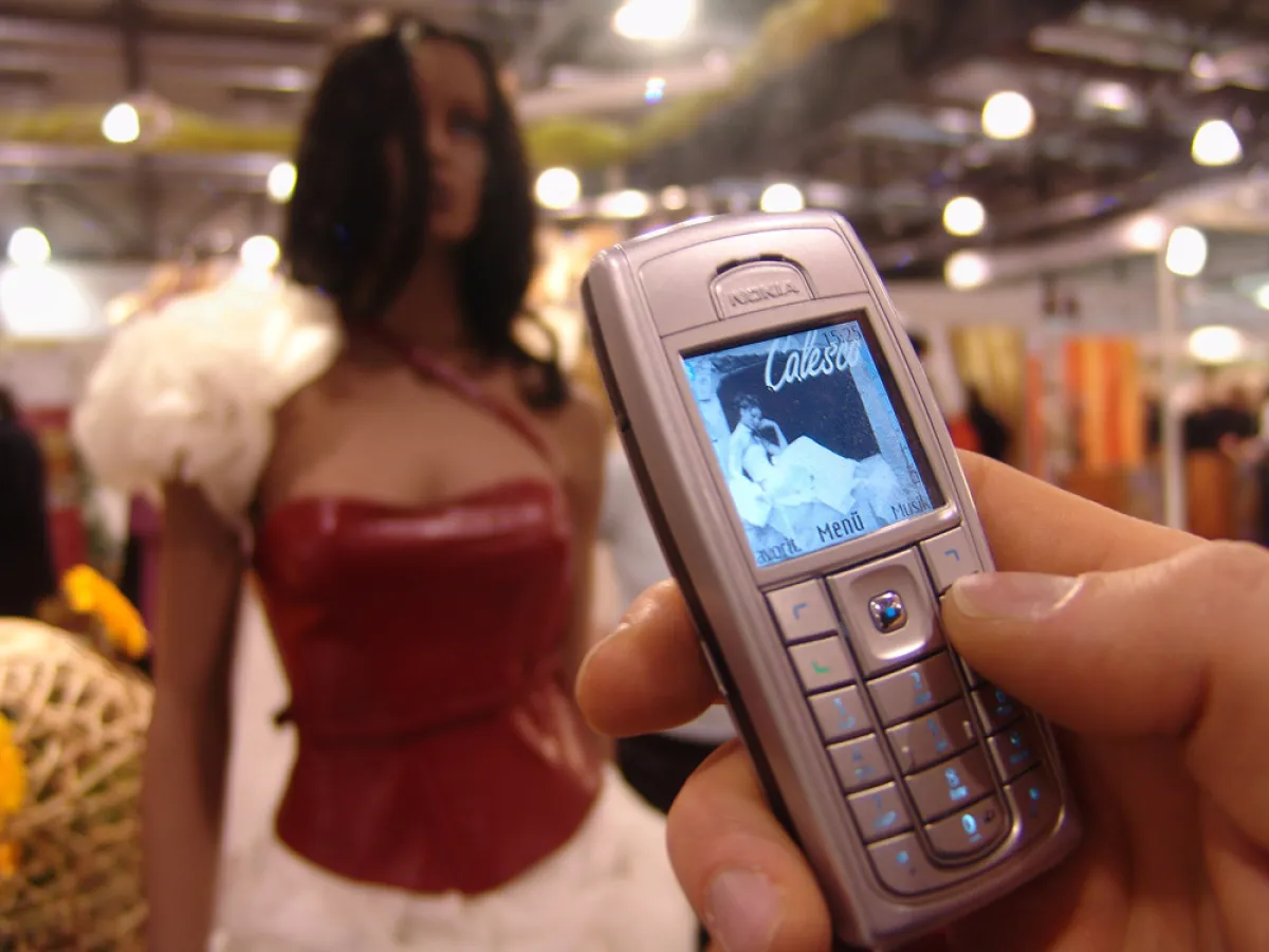 Marketing mit Mombiat auf der Messe „Dresdner Hochzeit 2006“