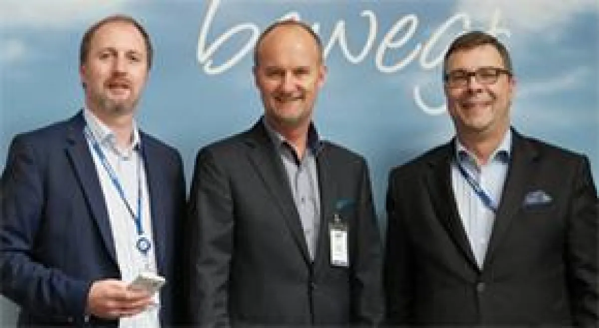 v.l.: Mike Schmidtke, Ulric Rechtsteiner und Stefan Liss. Quelle: Arealcontrol