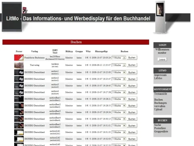 Bild: Innovationspreis 2009 der Initiative Mittelstand LitMo ist unter den Top 20 der Kategorie "Online-Marketing"